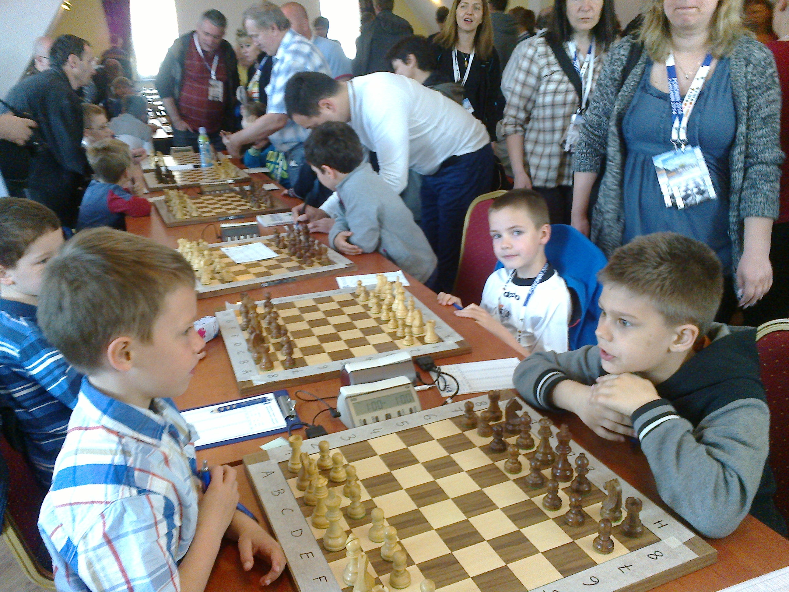 Dobry start Antoniego Pieszczocha w Pucharze Polski do 8 lat w Szachach, Poronin, 01-04.05.2014